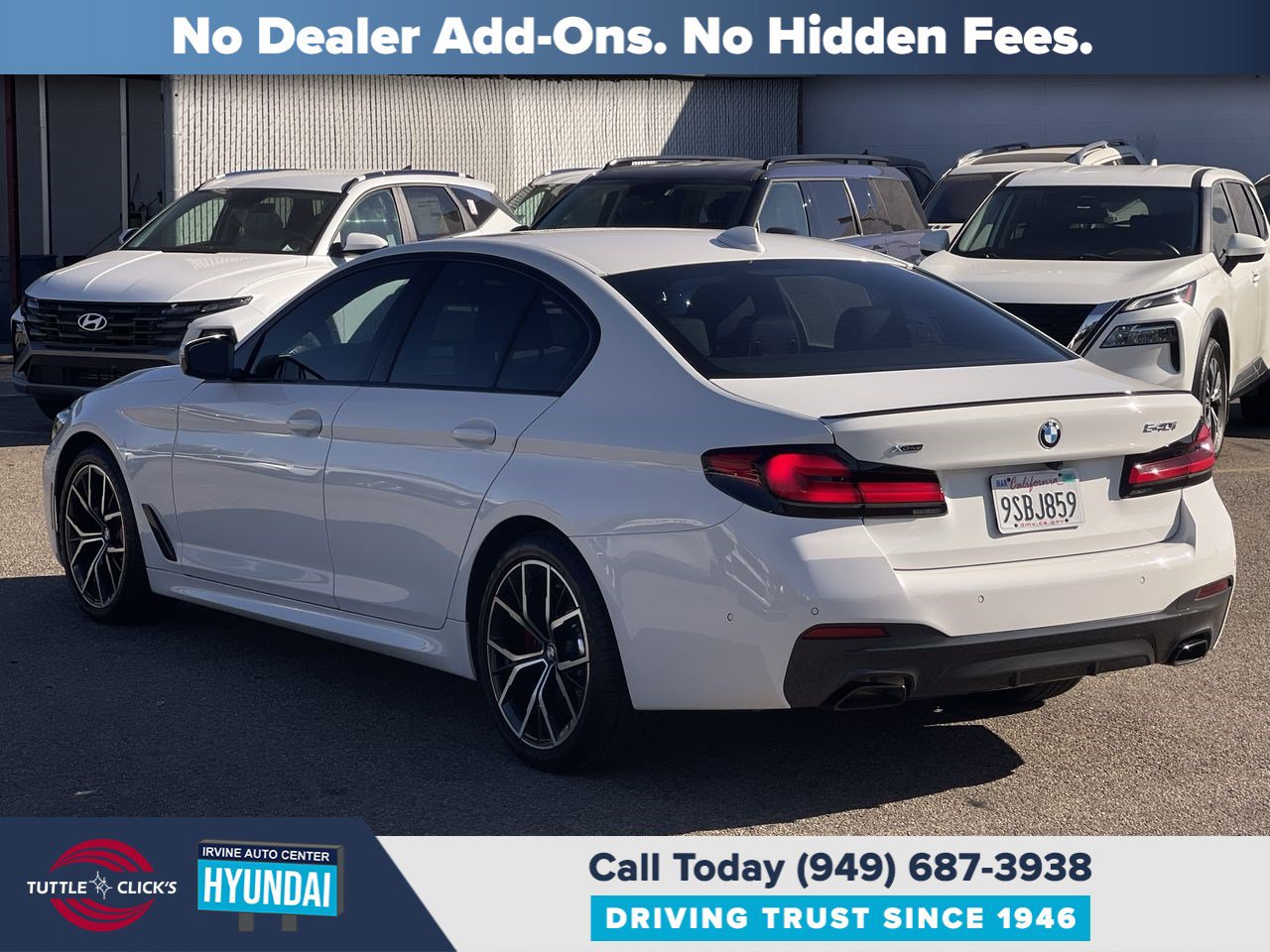 Used 2023 BMW 540i xDrive w/ M Sport Package AWD/4WD image 13