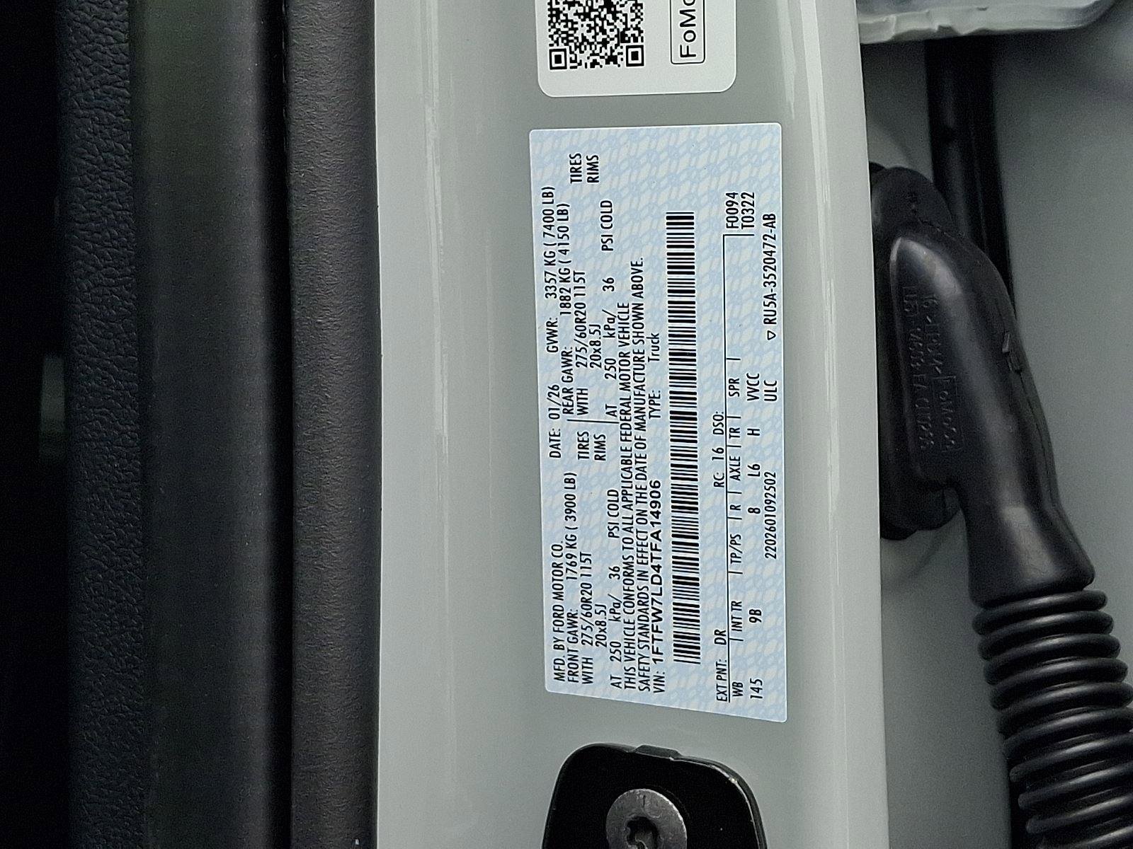 New 2026 Ford F150 Platinum w/ Equipment Group 702A High image 18