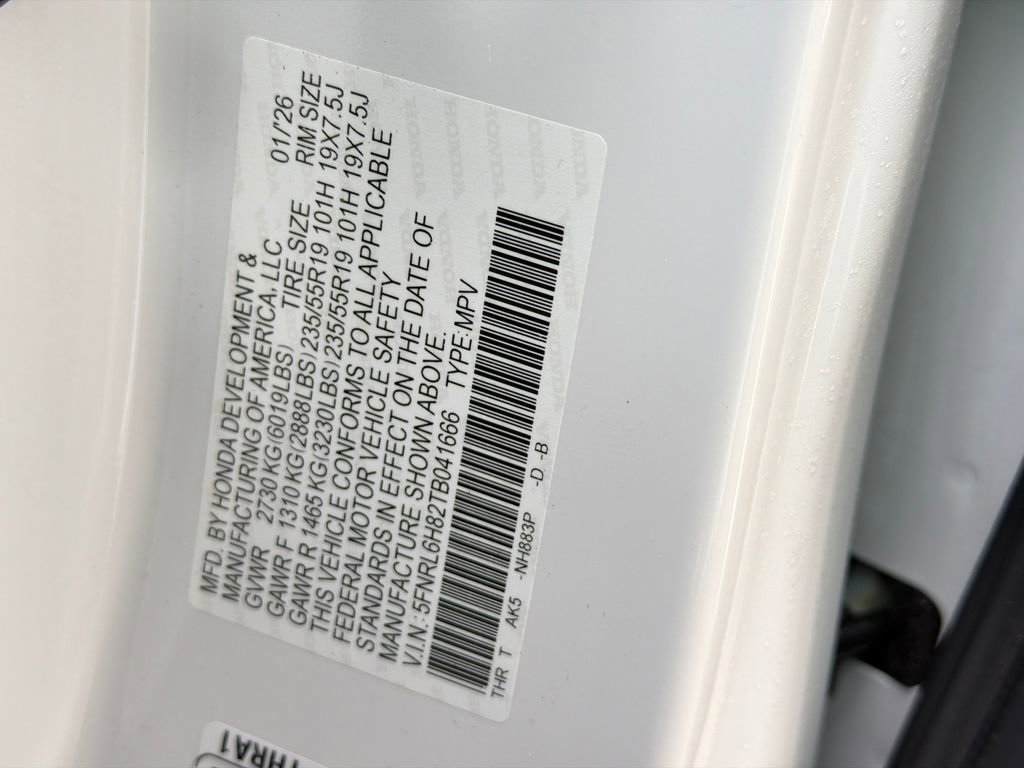 New 2026 Honda Odyssey Touring image 38