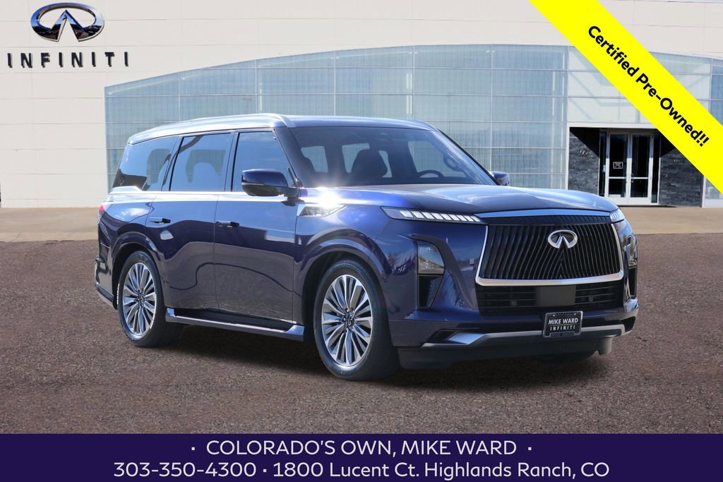 Certified 2025 INFINITI QX80 Sensory image 8