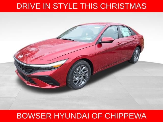 New 2026 Hyundai Elantra Blue