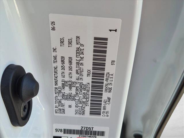 New 2026 Toyota Tundra Platinum AWD/4WD image 16
