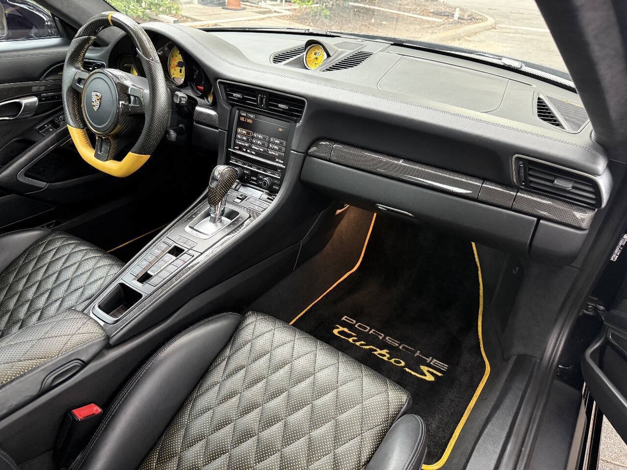 Used 2015 Porsche 911 Turbo S w/ High-end Infotainment Package AWD/4WD image 26