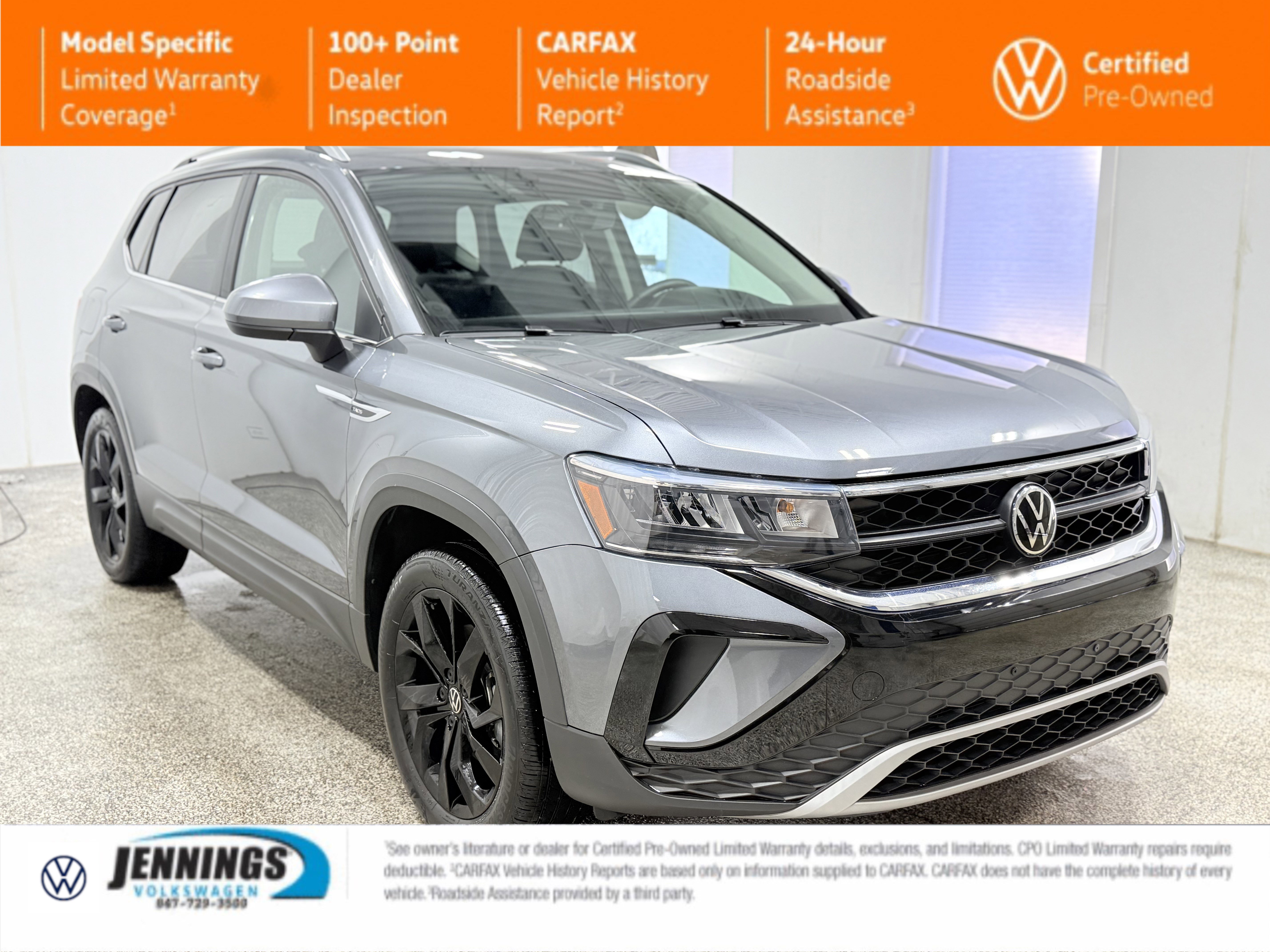 Certified 2022 Volkswagen Taos SE