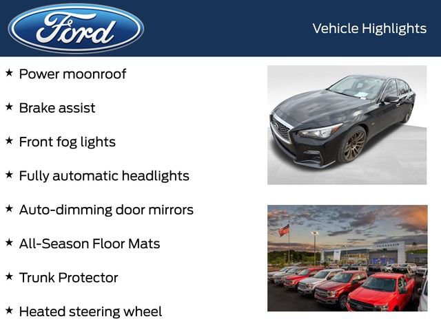 Used 2019 INFINITI Q50 Sport w/ All Weather Package (L93) image 9