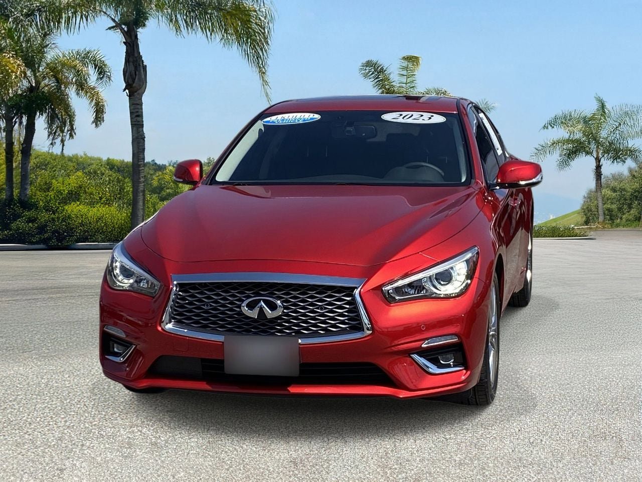 Certified 2023 INFINITI Q50 Luxe w/ Cargo Package RWD image 7