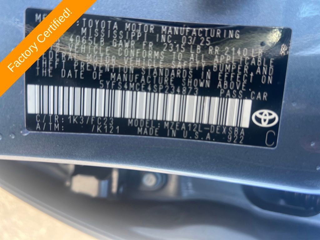 Used 2025 Toyota Corolla SE image 26