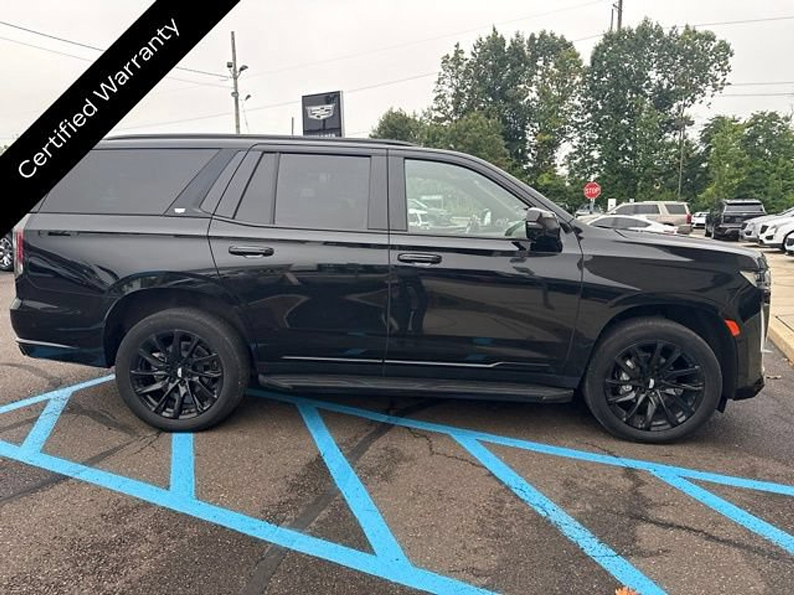Used 2023 Cadillac Escalade Sport w/ LPO, ONYX Package AWD/4WD image 3