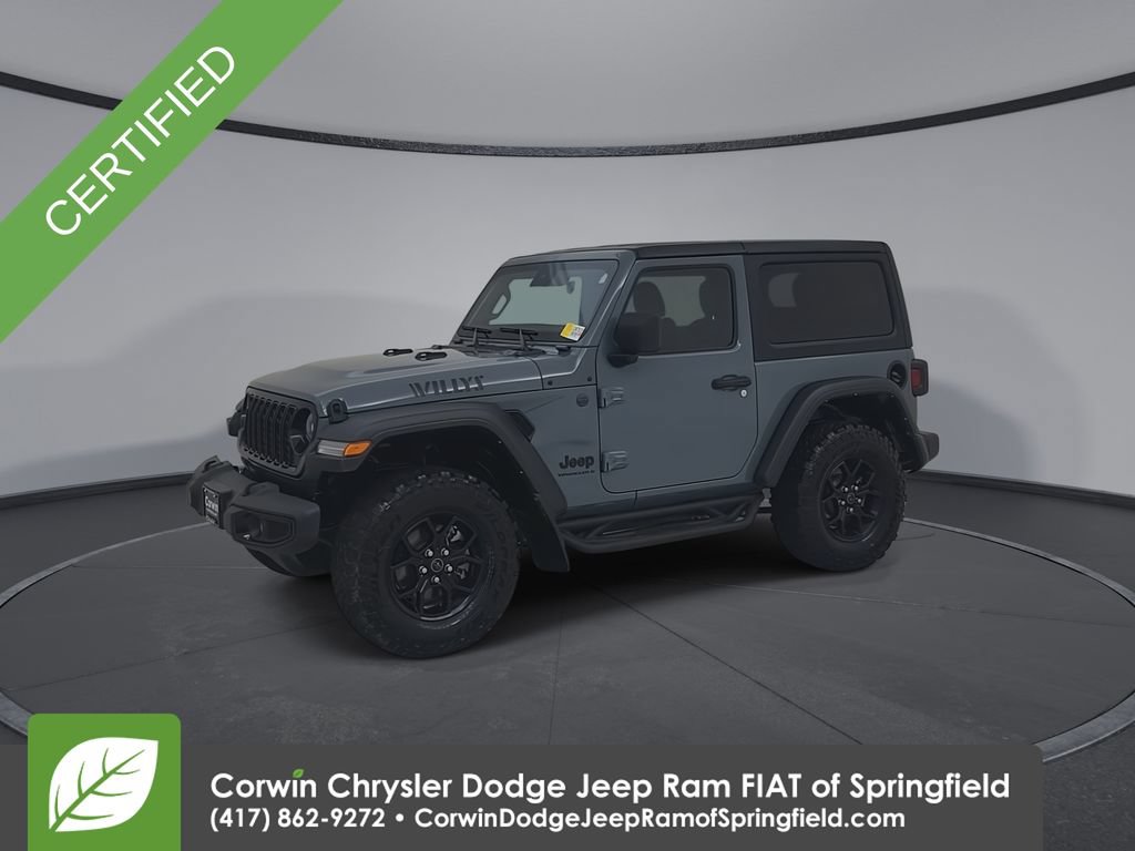 Certified 2024 Jeep Wrangler Sport AWD/4WD image 9