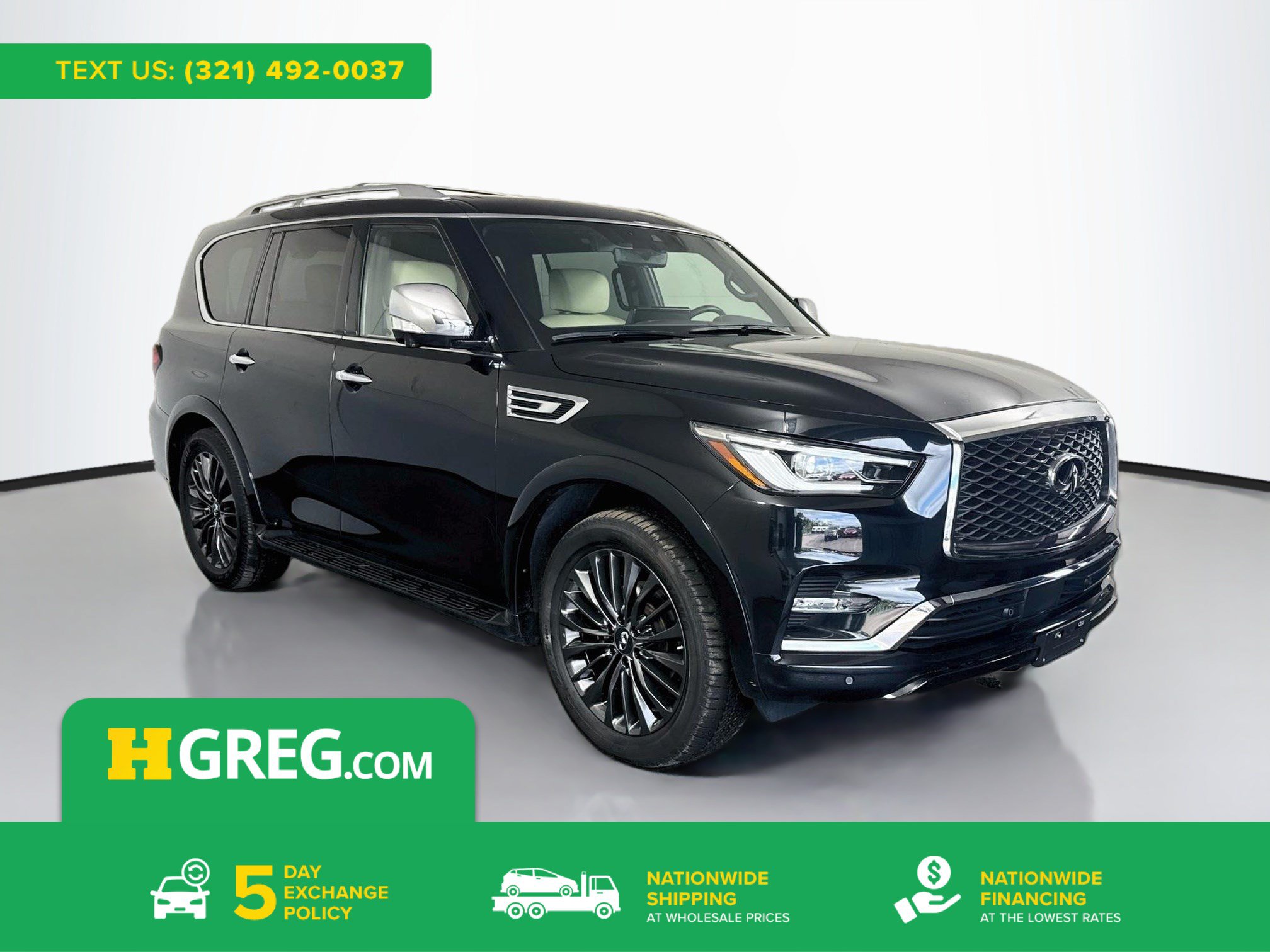 Used 2023 INFINITI QX80 Sensory w/ Cargo Package