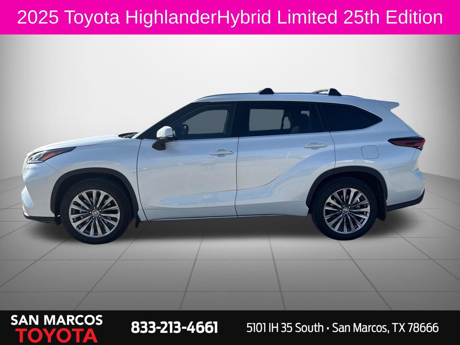 Used 2025 Toyota Highlander Limited AWD/4WD image 2