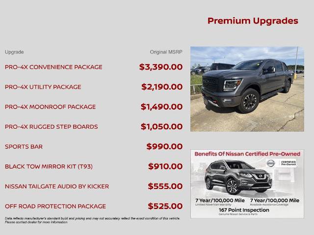 Certified 2023 Nissan Titan PRO-4X w/ Pro-4x Convenience Package image 7