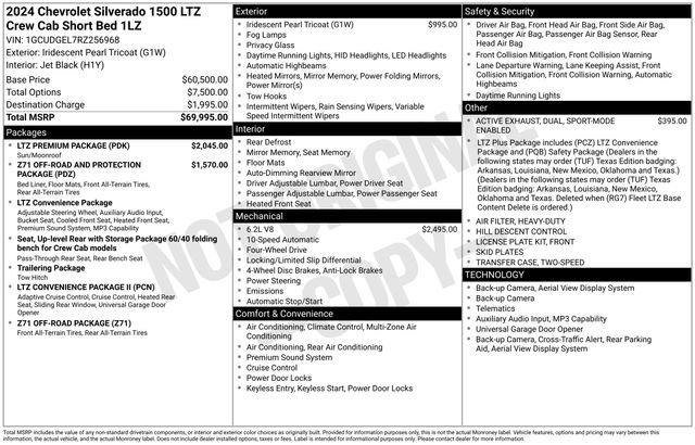 Used 2024 Chevrolet Silverado 1500 LTZ w/ LTZ Premium Package image 4