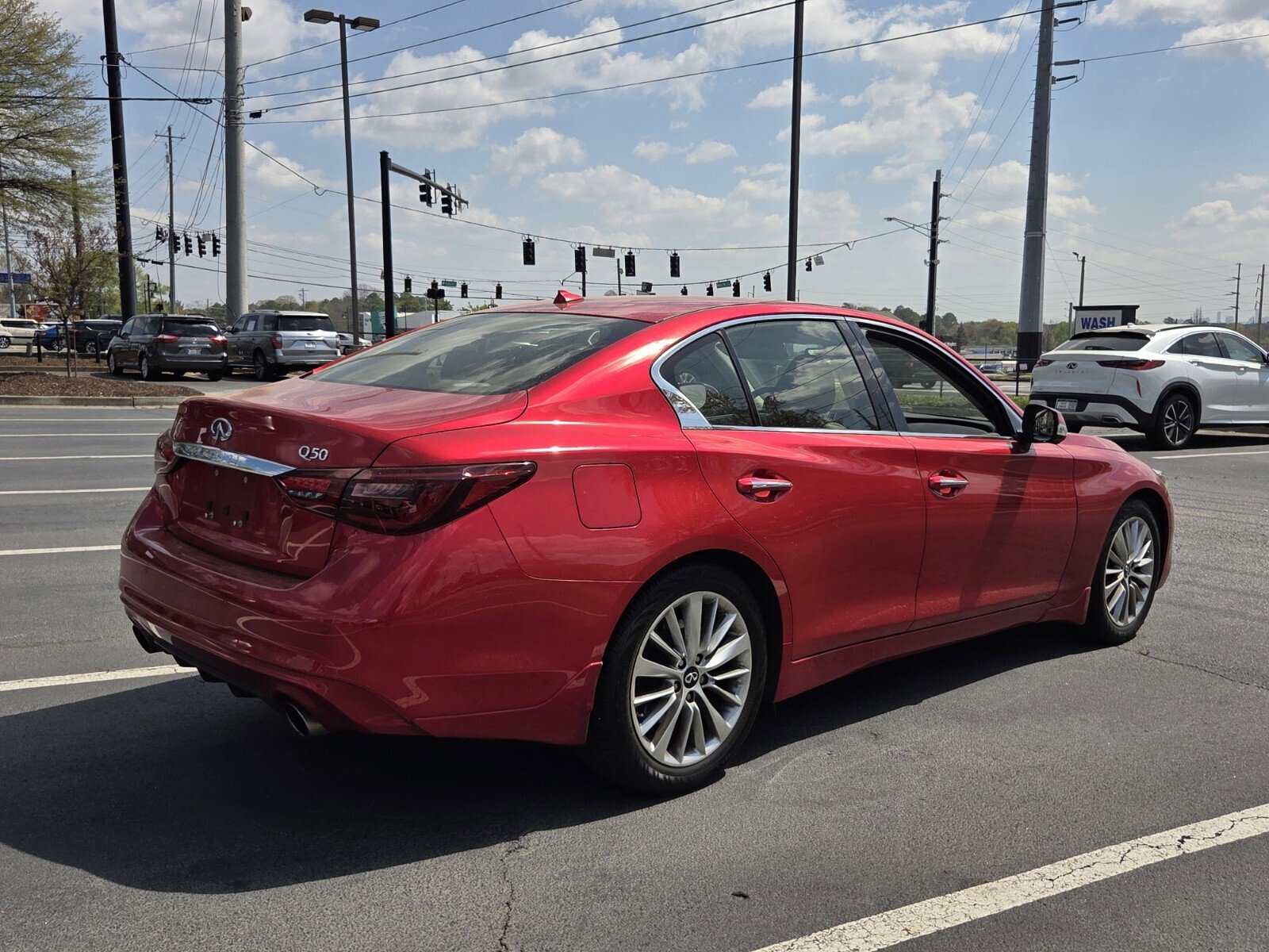 Used 2023 INFINITI Q50 Luxe w/ Cargo Package image 6