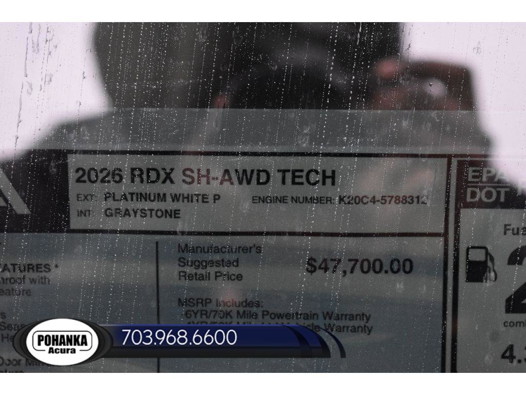 New 2026 Acura RDX SH-AWD w/ Technology Package image 40