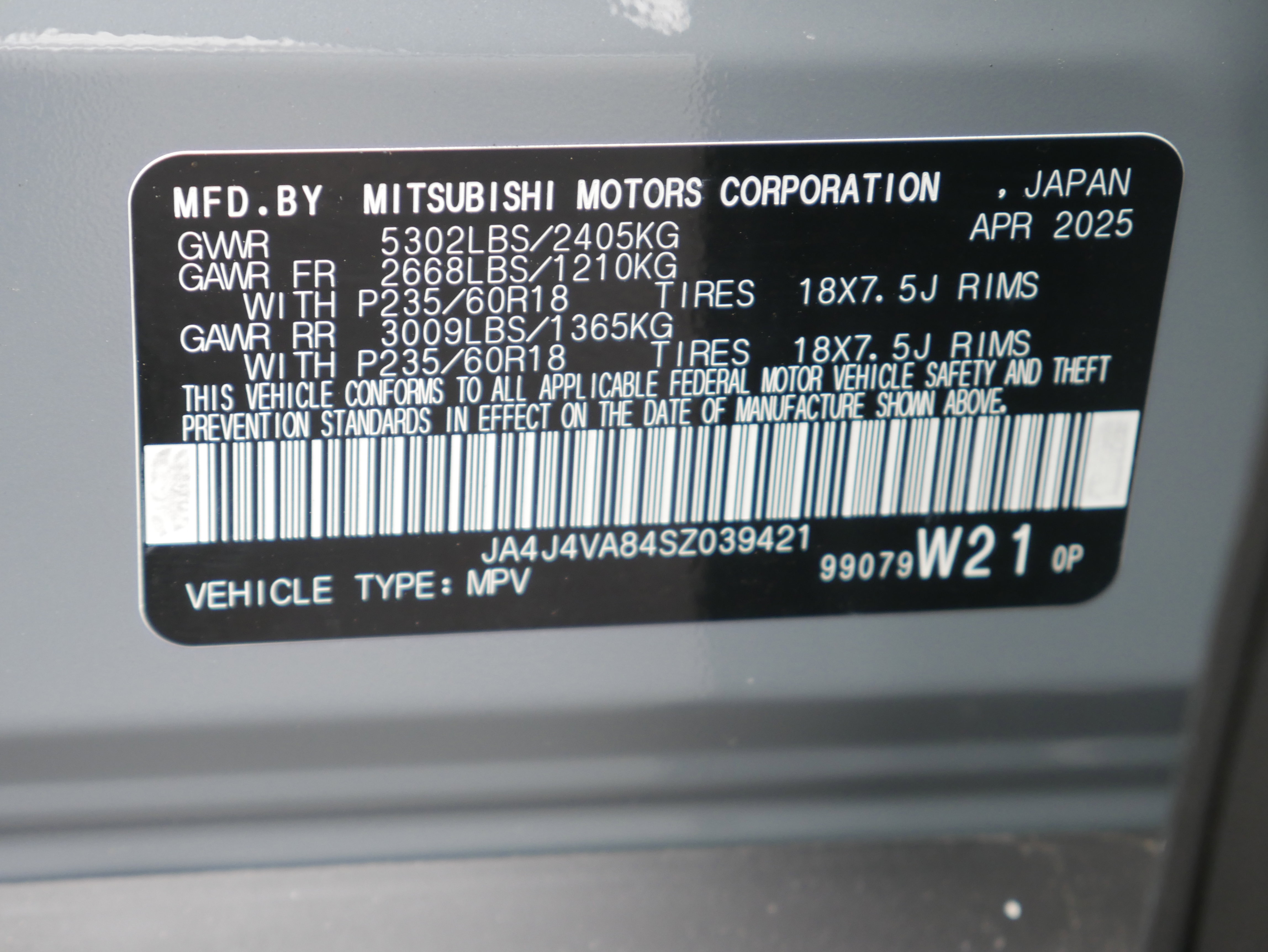 New 2025 Mitsubishi Outlander Trail Edition image 33