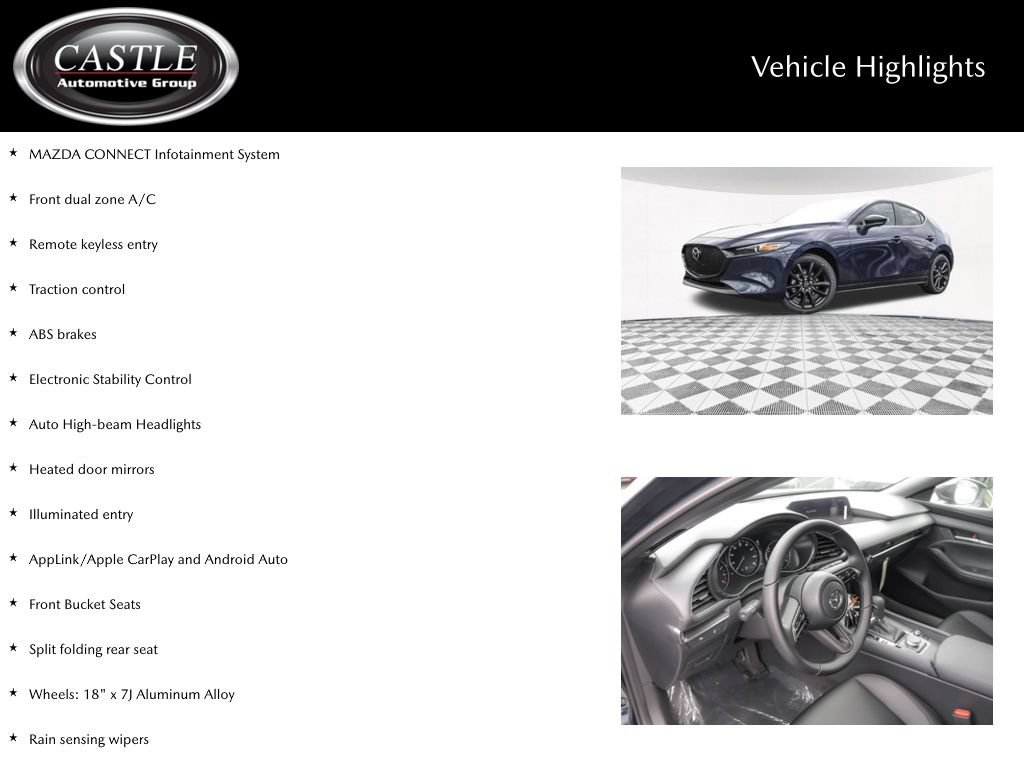 New 2026 MAZDA MAZDA3 s Sport FWD image 4