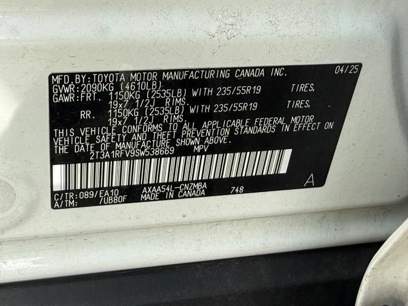 Used 2025 Toyota RAV4 XLE Premium w/ Weather Package AWD/4WD image 30