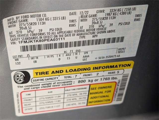 Used 2023 Ford Expedition Max Limited image 41