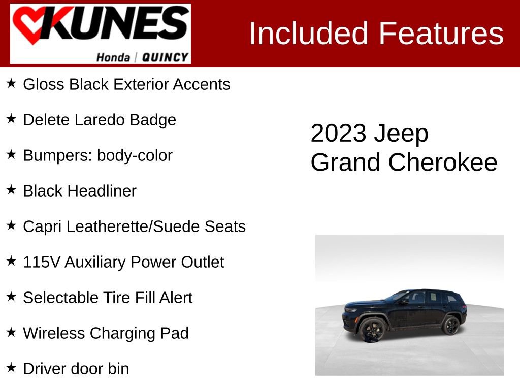 Used 2023 Jeep Grand Cherokee Altitude image 3