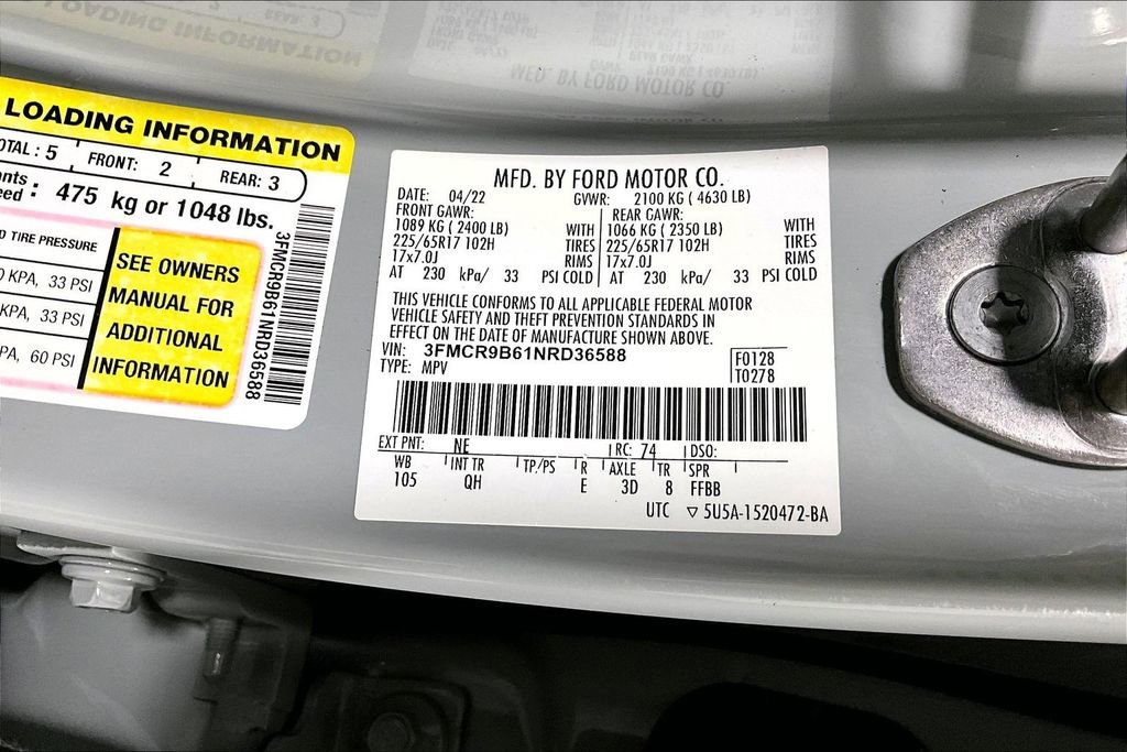 Used 2022 Ford Bronco Sport Big Bend w/ Convenience Package image 31