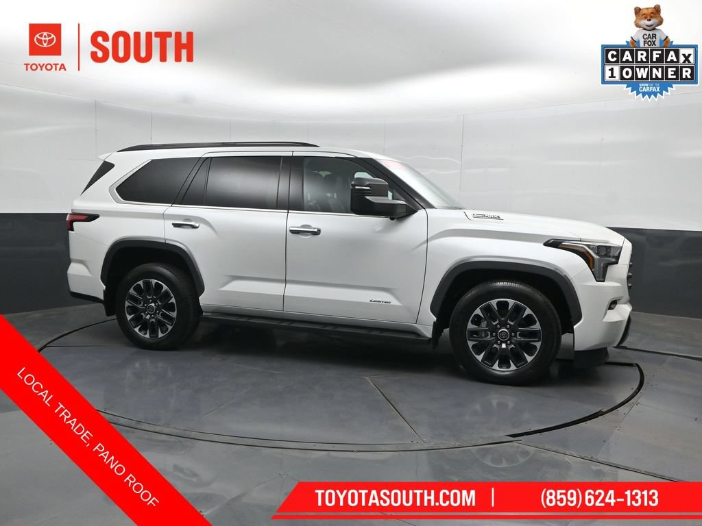 Used 2023 Toyota Sequoia Limited w/ Tow Technology Package AWD/4WD image 1