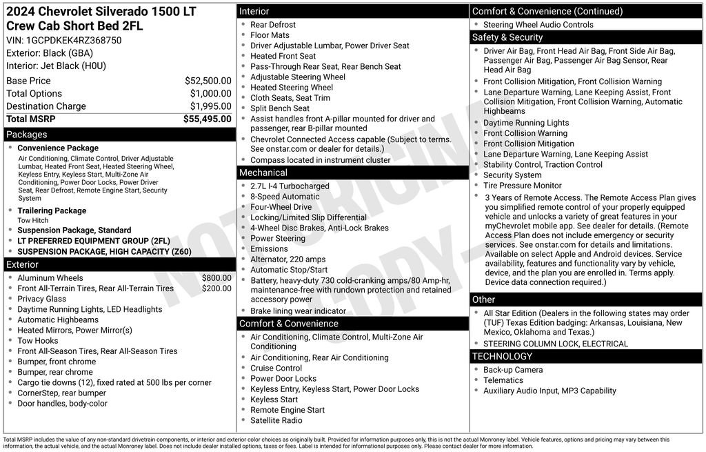 Certified 2024 Chevrolet Silverado 1500 LT image 28