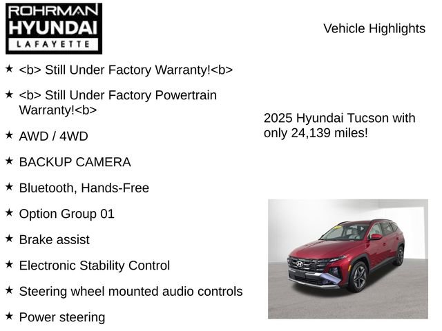 Used 2025 Hyundai Tucson SEL image 7