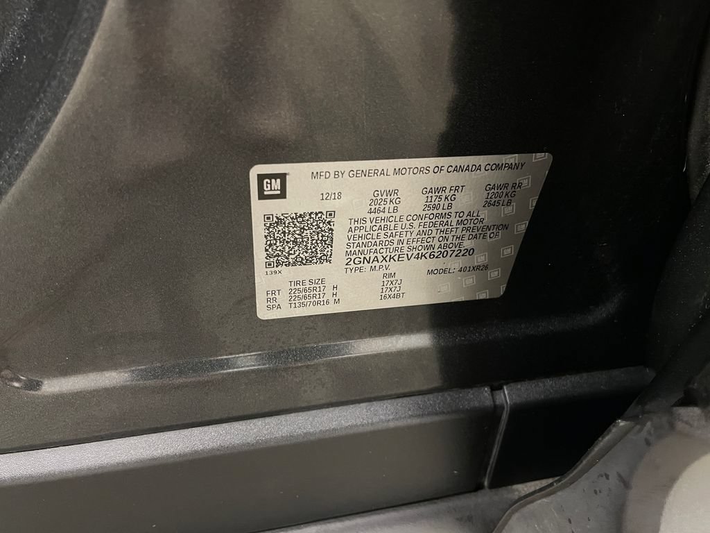 Certified 2019 Chevrolet Equinox LT FWD image 33