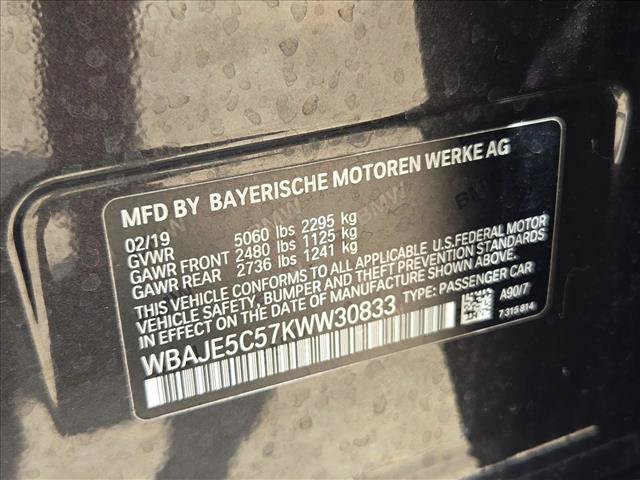 Used 2019 BMW 540i RWD image 21