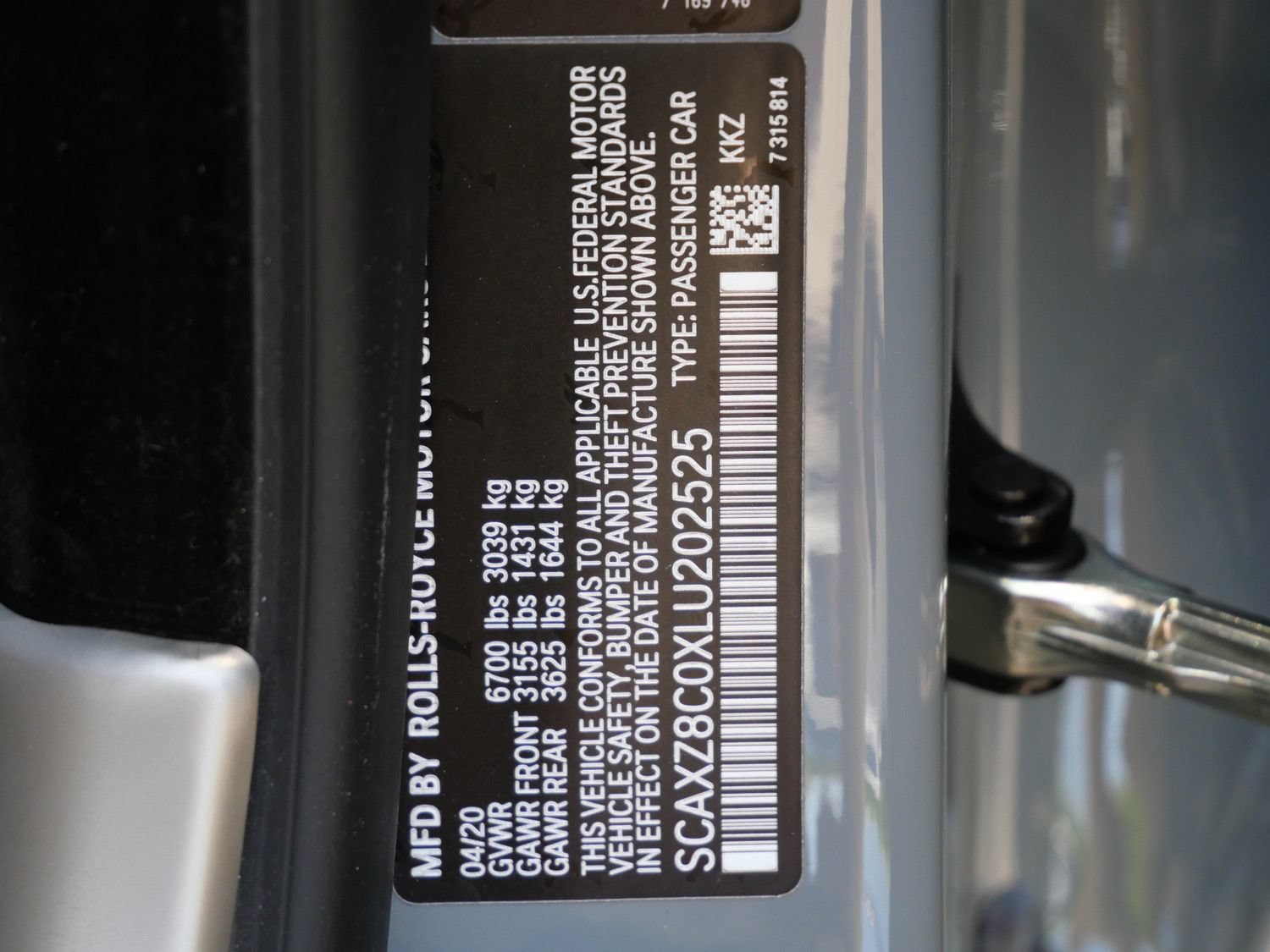 Certified 2020 Rolls-Royce Dawn RWD image 33