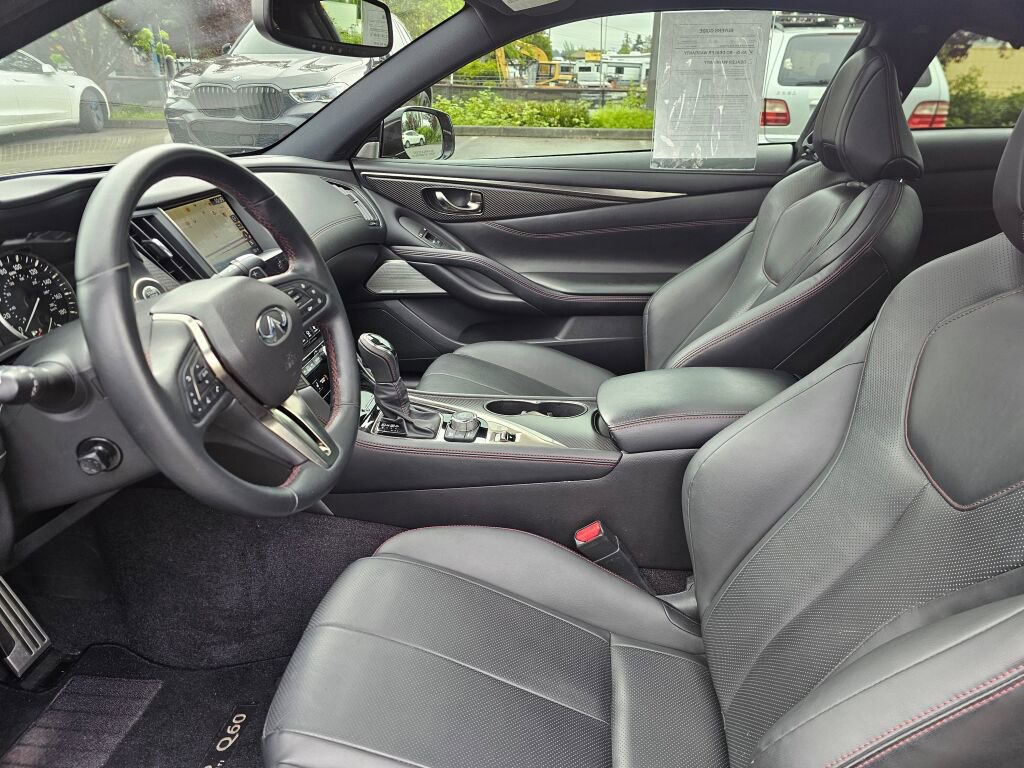 Used 2022 INFINITI Q60 Red Sport 400 w/ Cargo Package RWD image 23