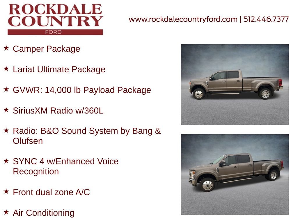 Used 2022 Ford F450 Lariat w/ Lariat Ultimate Package image 7