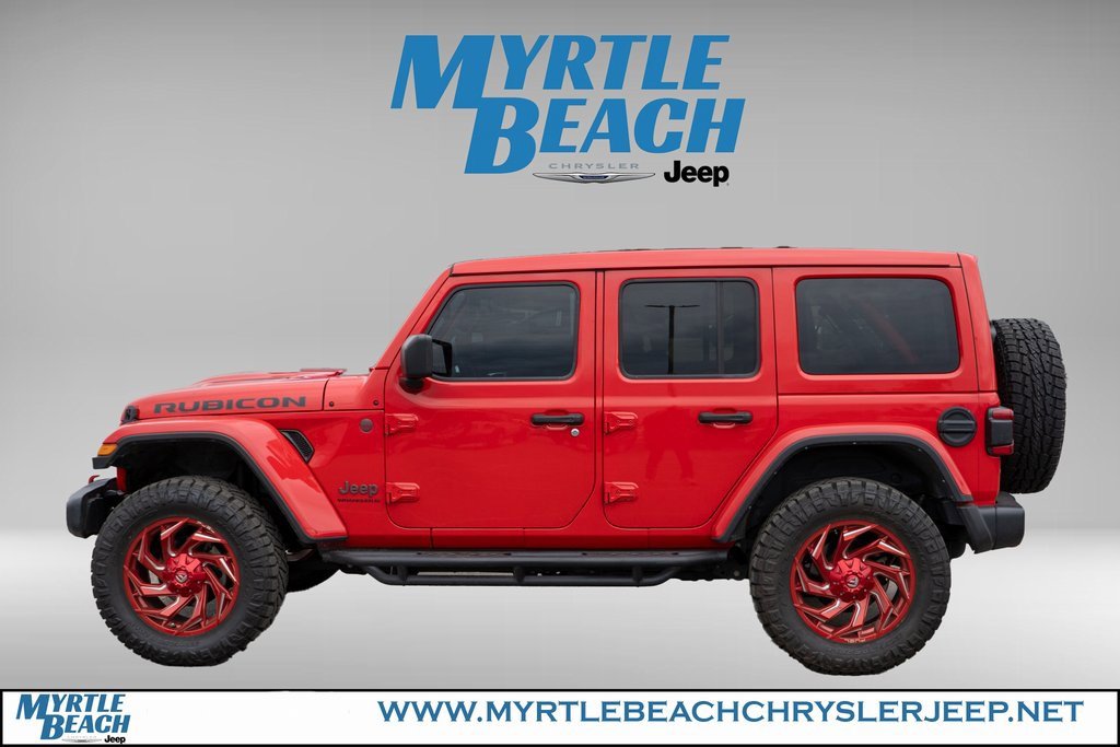 Used 2023 Jeep Wrangler Unlimited Rubicon w/ LED Lighting Group image 3
