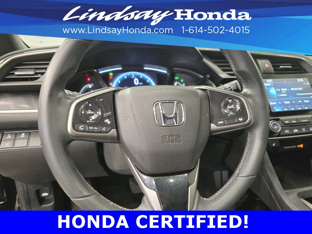 Certified 2021 Honda Civic EX image 13