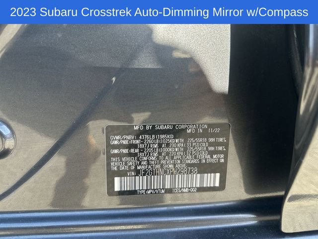 Used 2023 Subaru Crosstrek 2.5i Limited AWD/4WD image 31