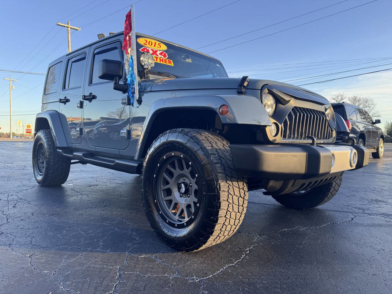 Used 2015 Jeep Wrangler Unlimited Sahara image 8