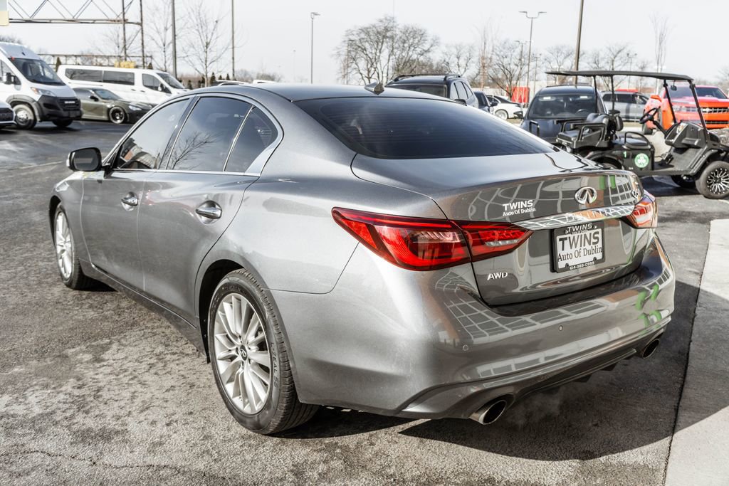 Used 2021 INFINITI Q50 Luxe image 40