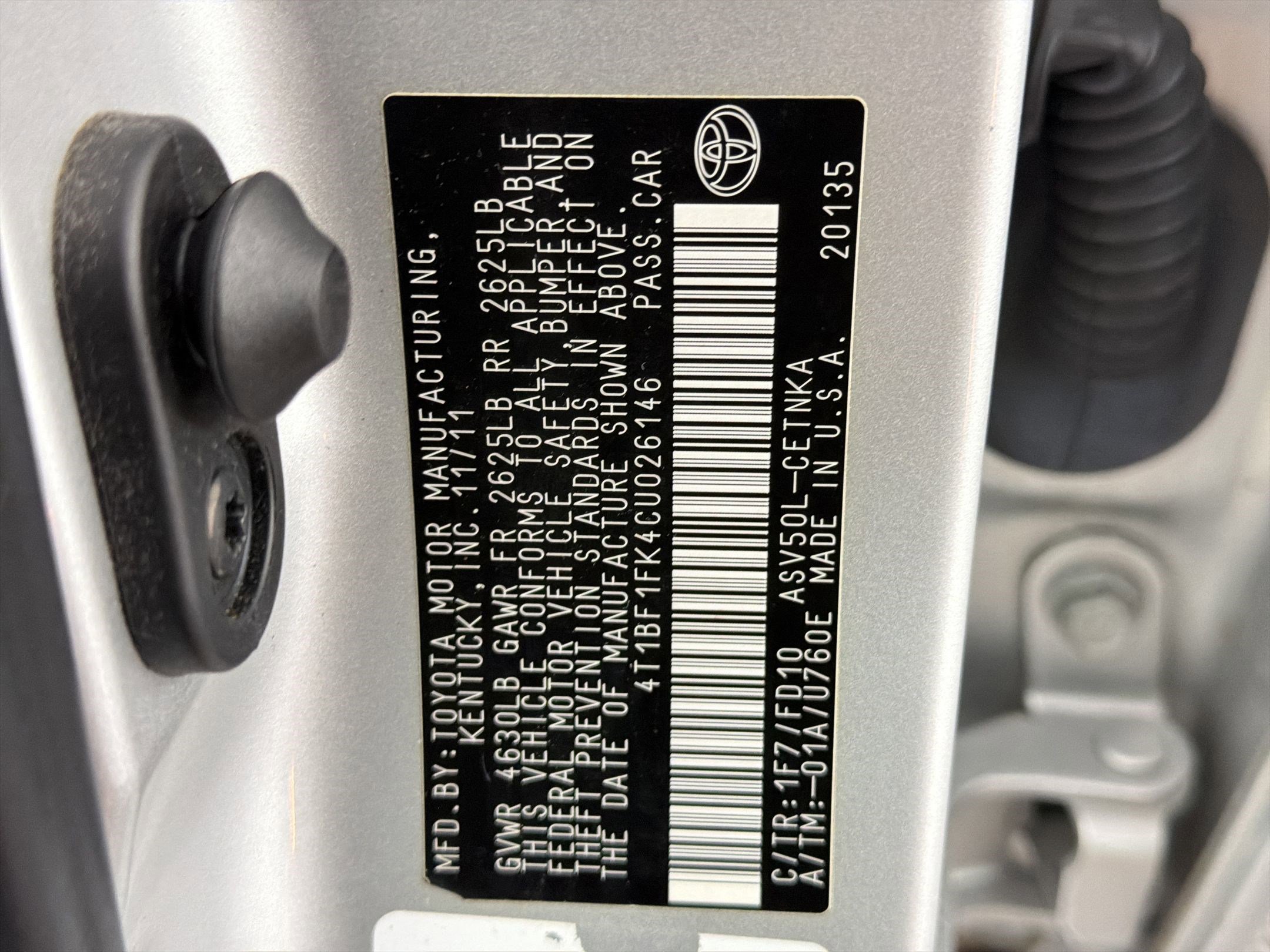 Used 2012 Toyota Camry LE image 20