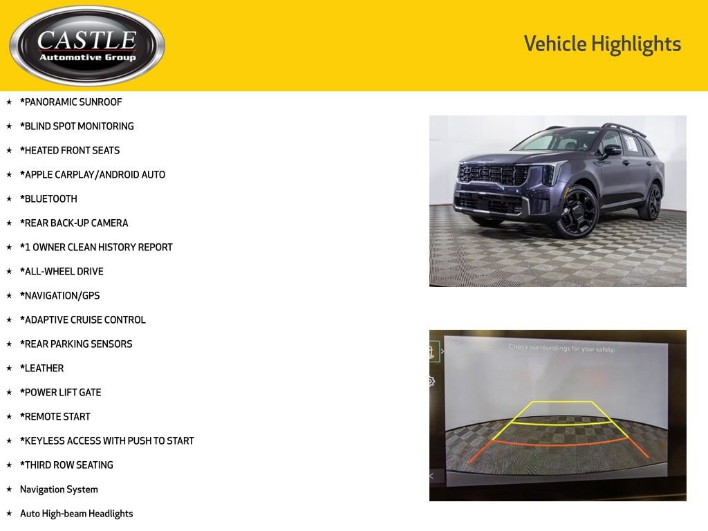 Used 2025 Kia Sorento X-Line EX image 3