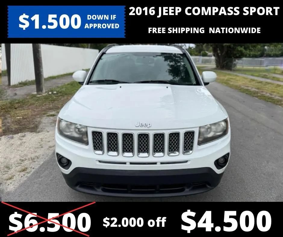 Used 2016 Jeep Compass Sport w/ Power Value Group FWD image 2