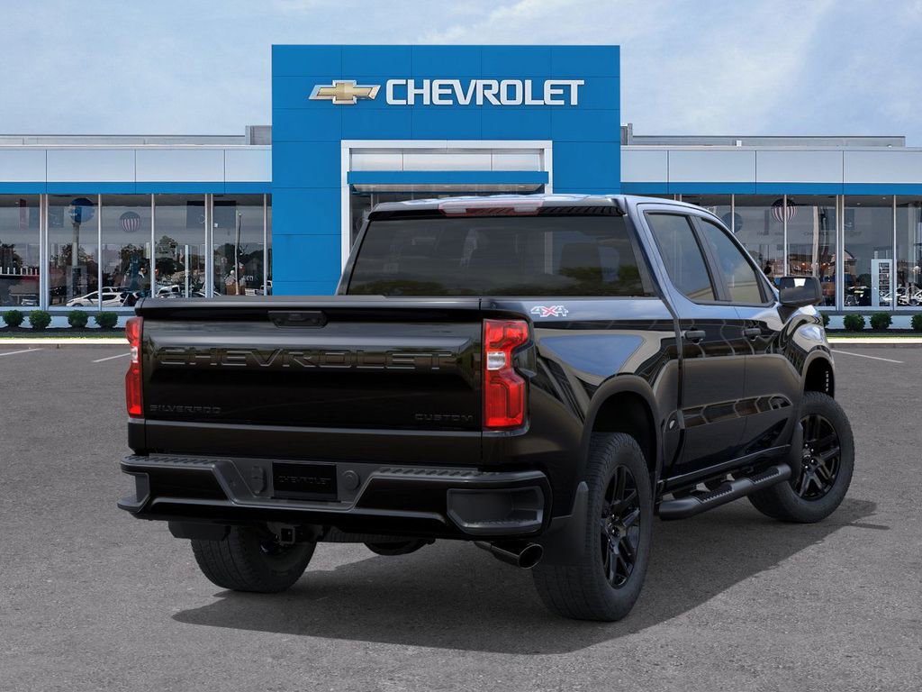 New 2026 Chevrolet Silverado 1500 Custom w/ Turbomax Blackout Package image 4