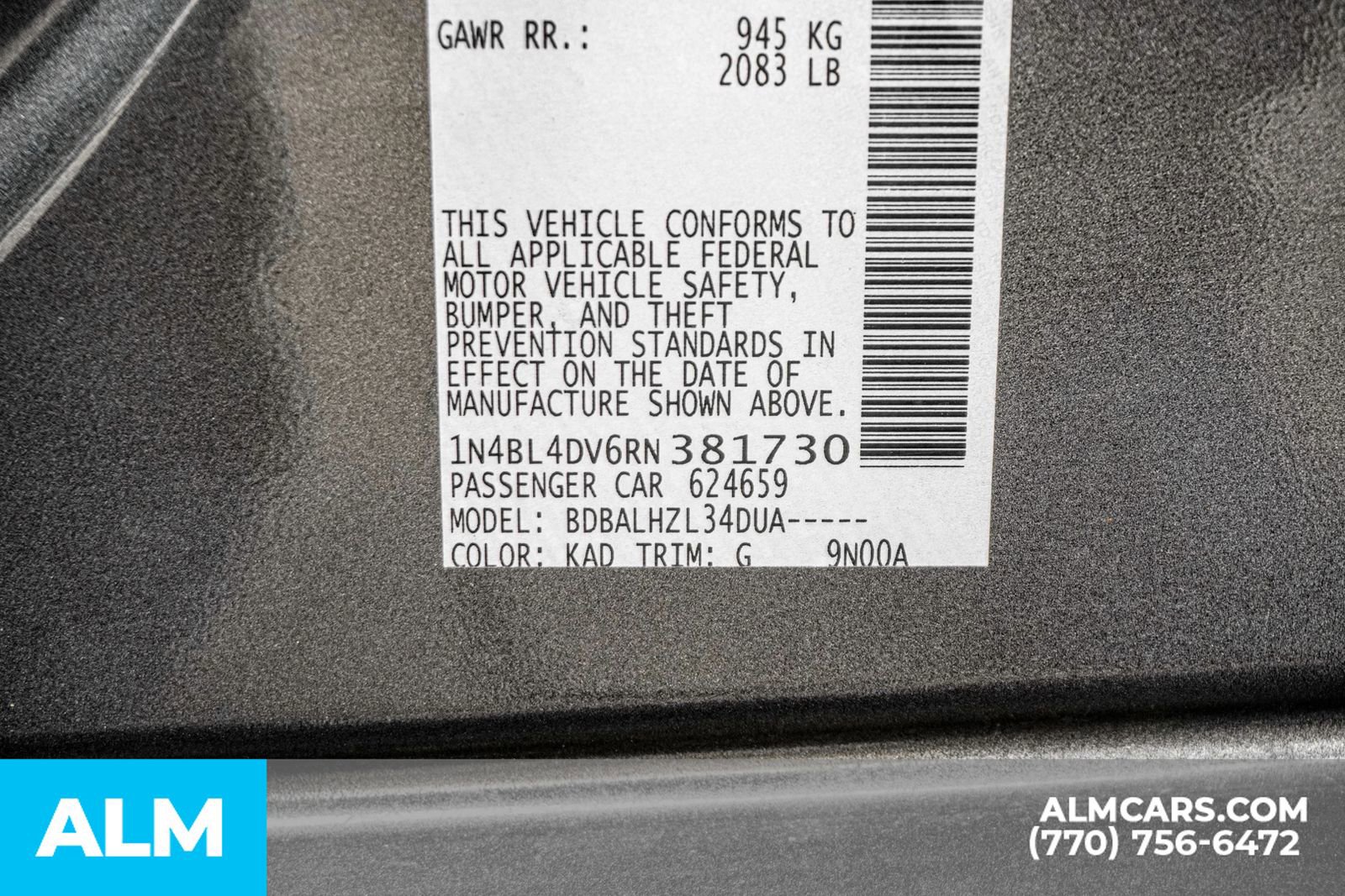 Used 2024 Nissan Altima 2.5 SV image 62