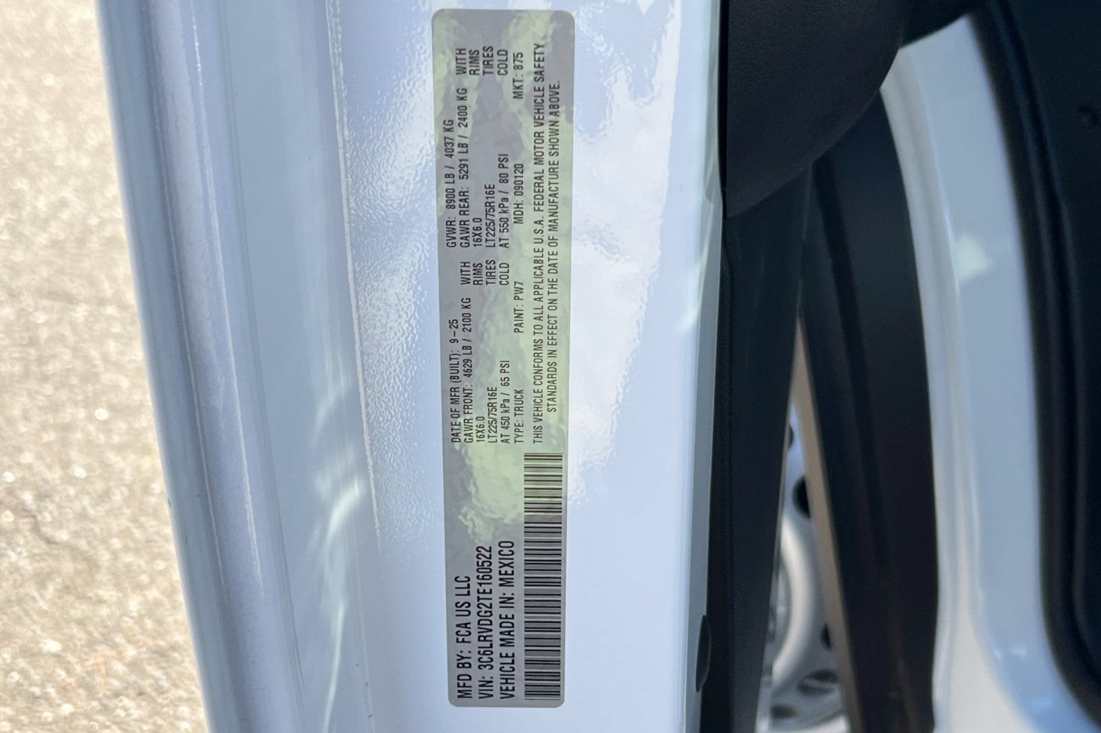 New 2026 RAM ProMaster 2500 FWD image 26