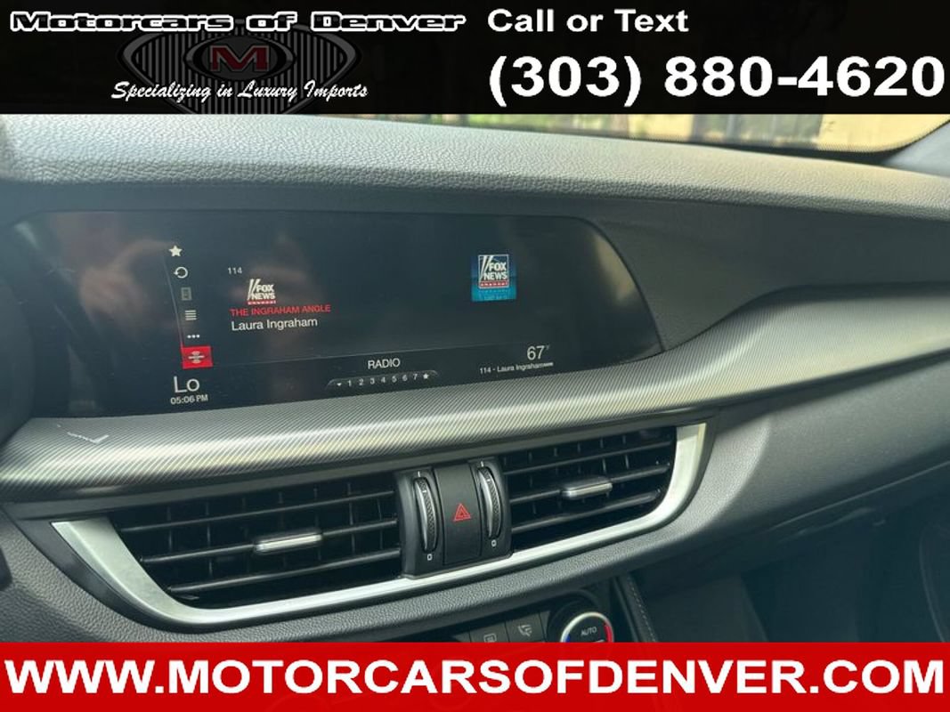 Used 2019 Alfa Romeo Stelvio Ti Sport w/ Quick Order Package 22S Sport AWD/4WD image 15