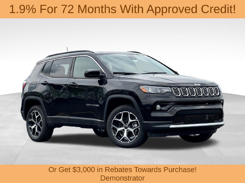 New 2026 Jeep Compass Limited w/ Sun, Sound & Navigation Group
