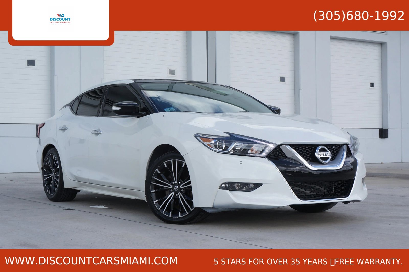 Used 2016 Nissan Maxima 3.5 SL FWD image 1