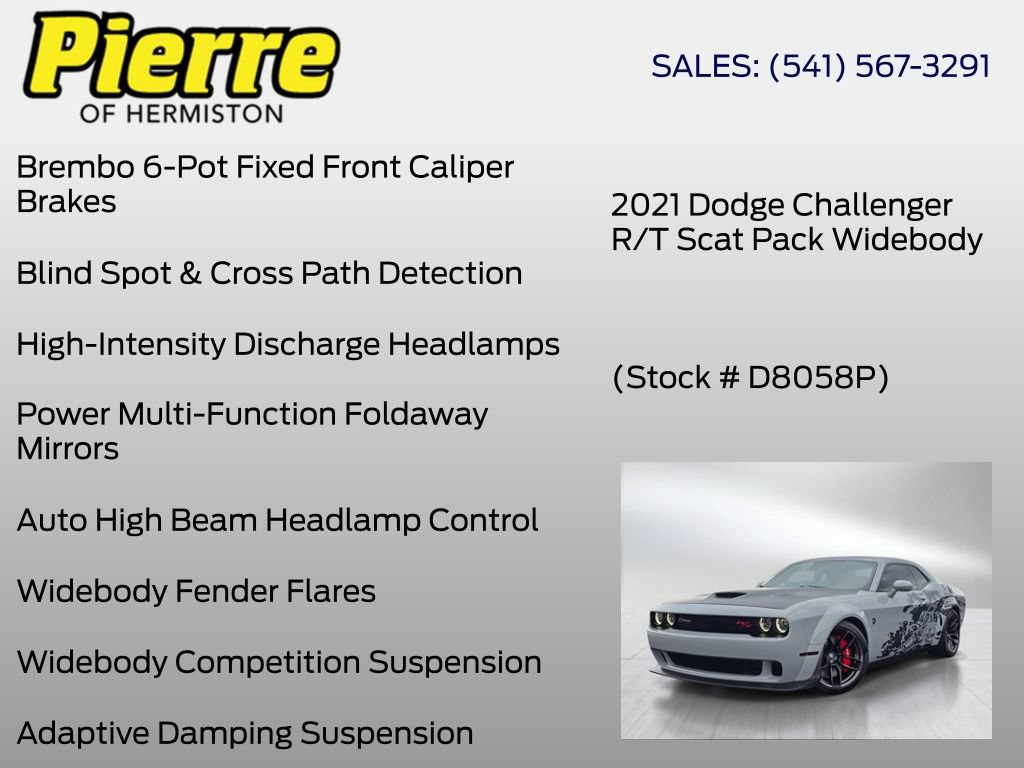 Used 2021 Dodge Challenger R/T Scat Pack RWD image 30