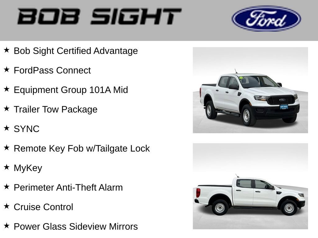 Used 2019 Ford Ranger XL w/ Equipment Group 101A Mid image 4