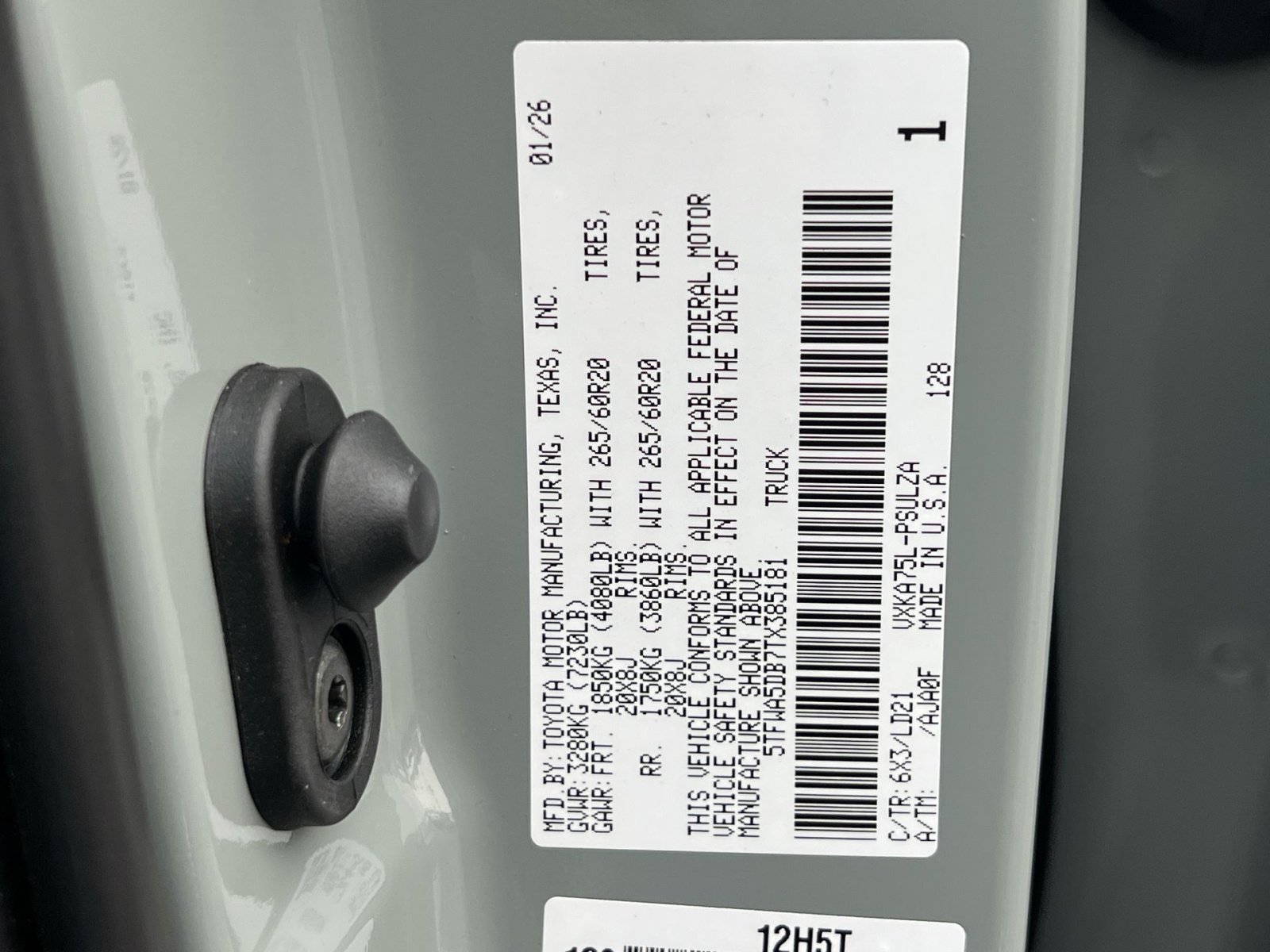 New 2026 Toyota Tundra Limited image 28